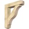 Ekena Millwork Funston Craftsman Rough Sawn Bracket w/ Offset Brace, Douglas Fir, 8"W x 36"D x 40"H BKT0806X36X40FST04RDF - alternate 1